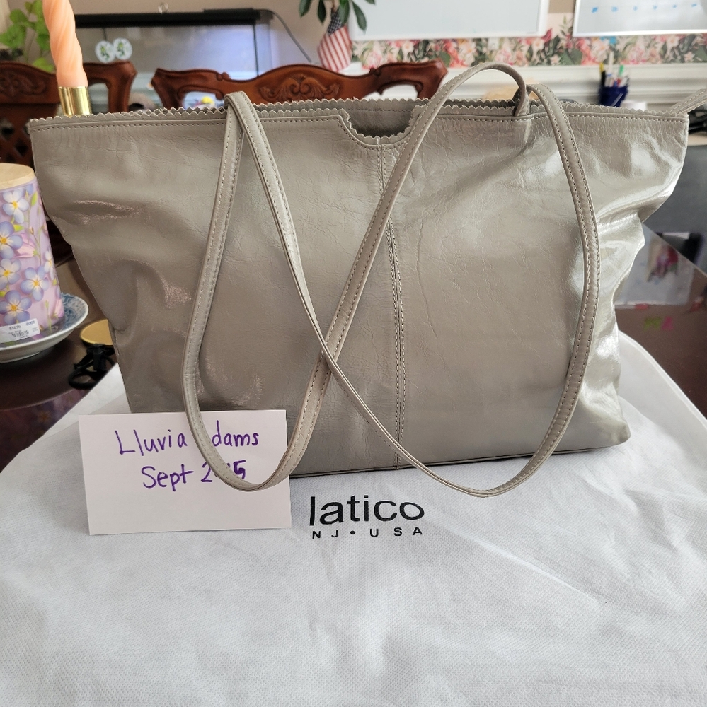 Latico Carmen Gray Tote Bag